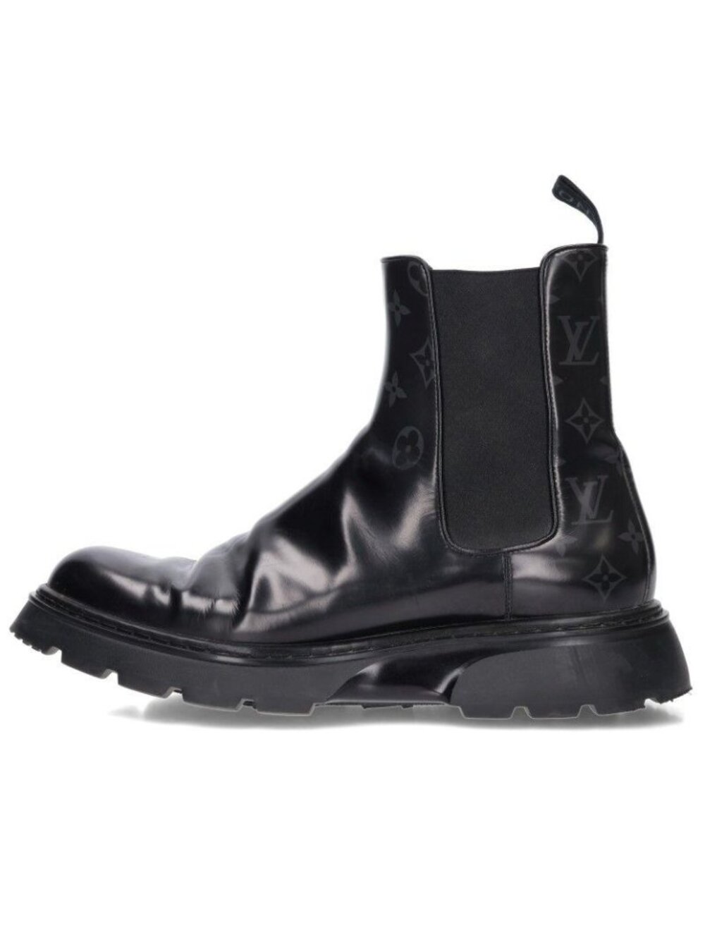 Louis Vuitton LV Gold Line Ankle Monogram Side Gore Boots 10